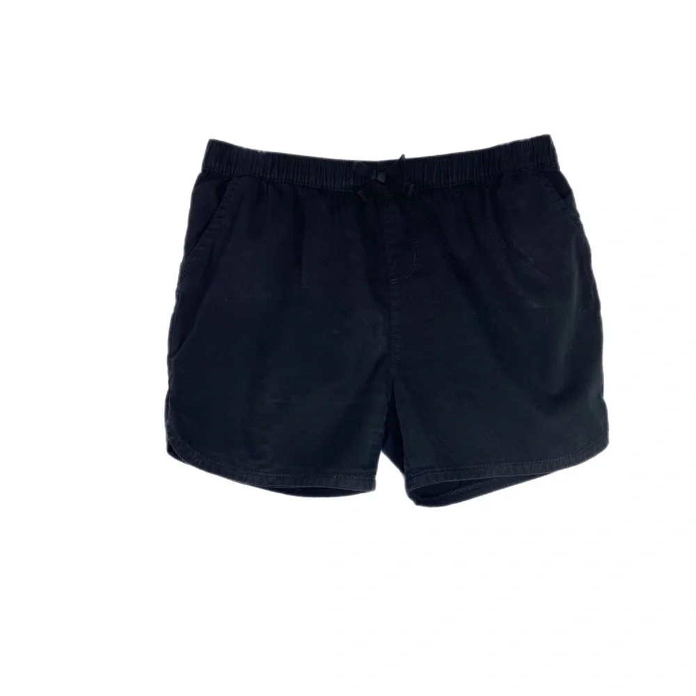 Children’s Place Girl’s Elastic Waist Black Shorts